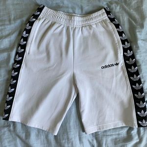 Adidas TNT Tape White & Black Active Shorts